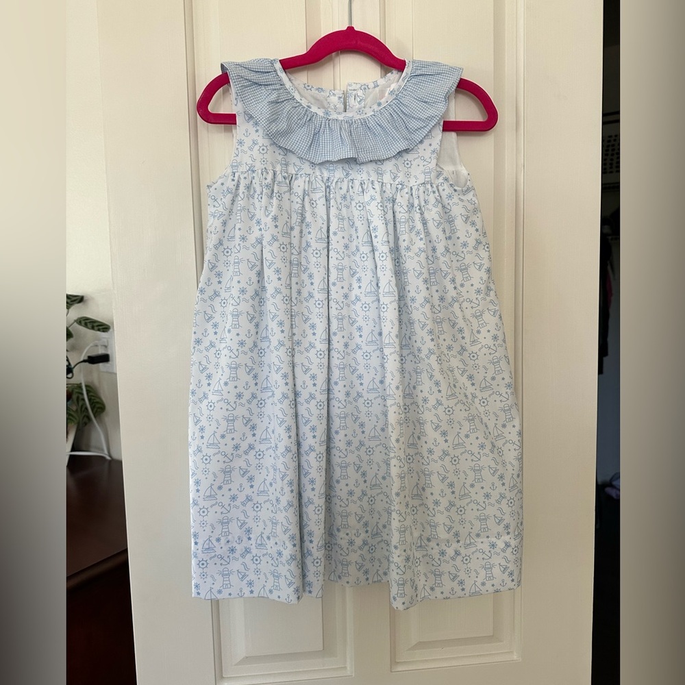 Cecil & Lou Sailboat Nautical Dress